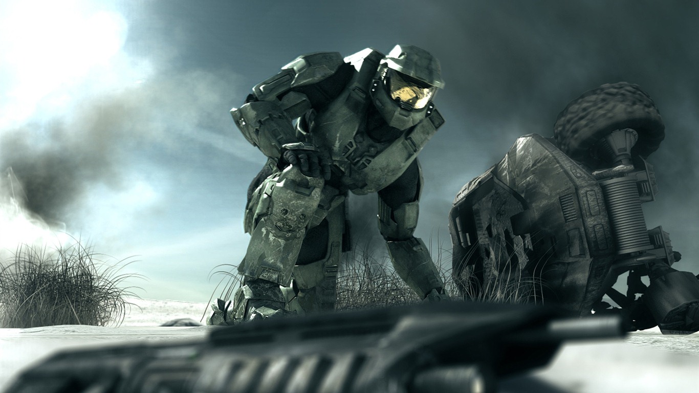 Hra Halo HD tapety na plochu #21 - 1366x768