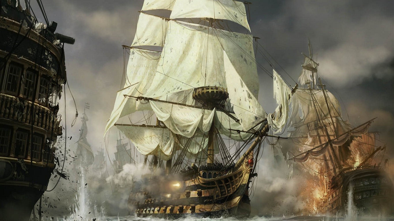 Empire: Total War HD tapety na plochu #12 - 1366x768