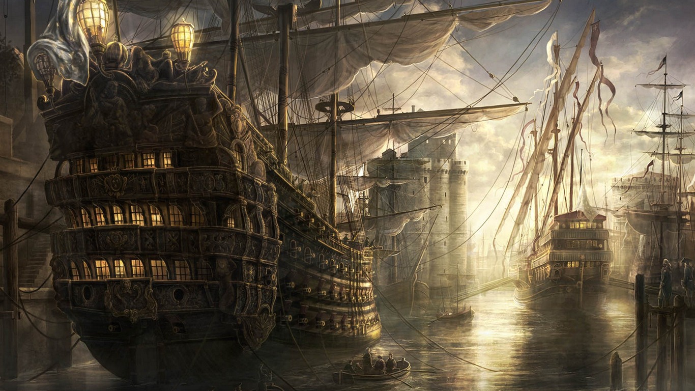Empire: Total War 帝國：全面戰爭 高清壁紙 #13 - 1366x768