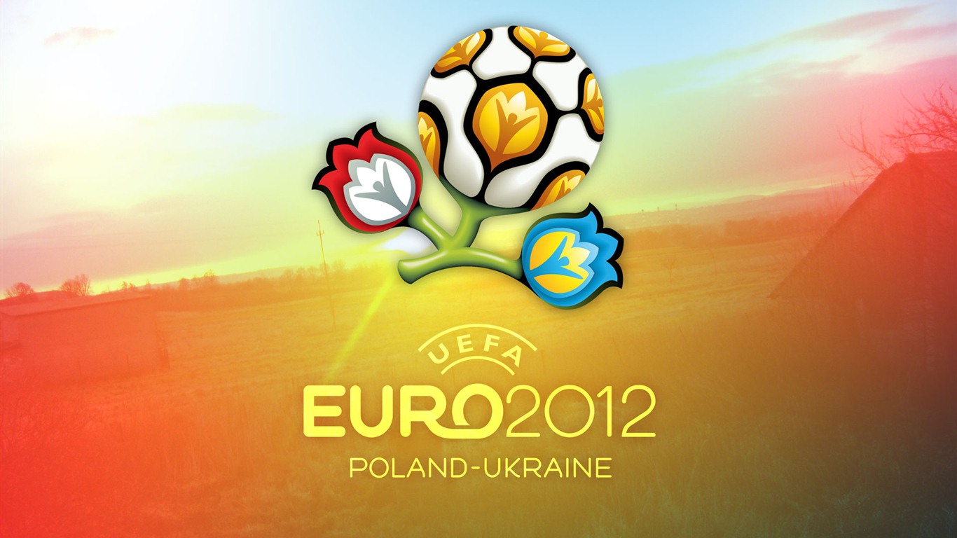 UEFA EURO 2012 fonds d'écran HD (1) #1 - 1366x768