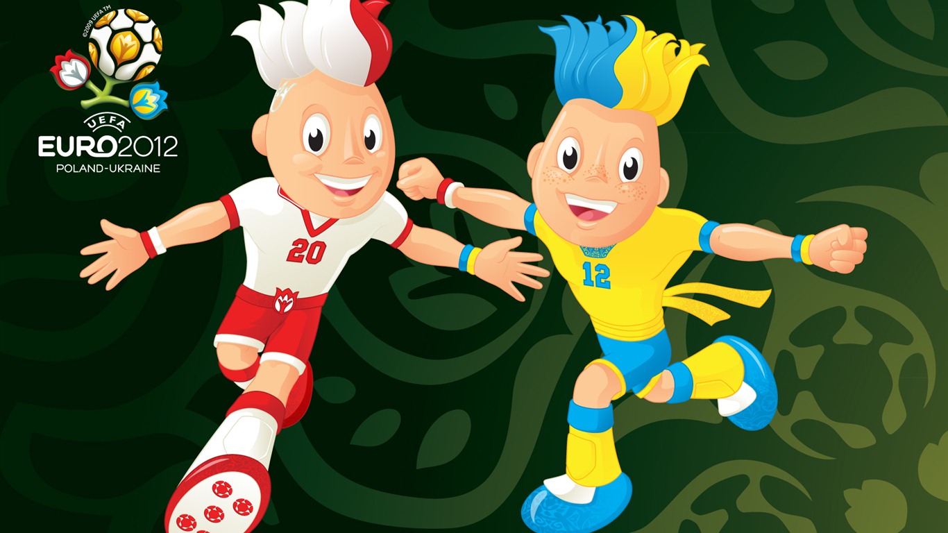 UEFA EURO 2012 HD Tapety na plochu (2) #7 - 1366x768