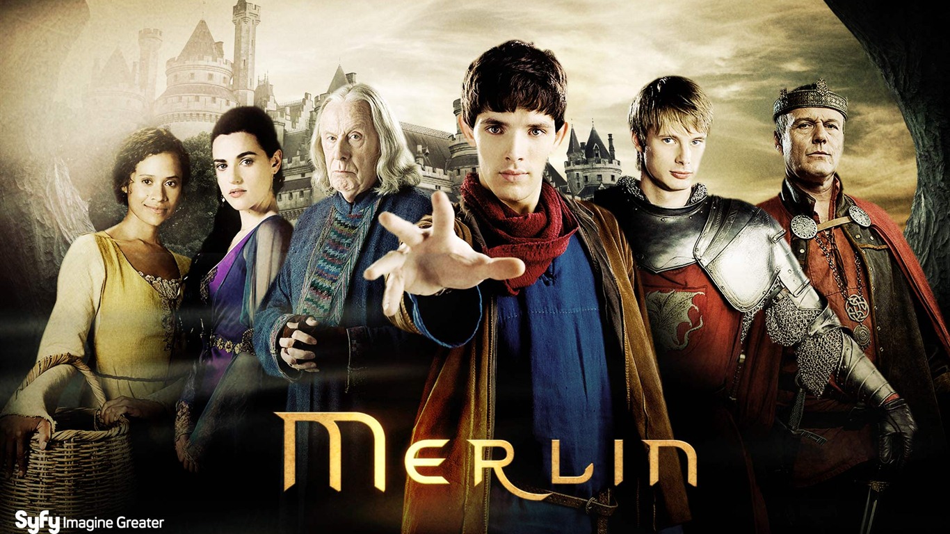 Merlin TV Series 梅林傳奇 電視連續劇 高清壁紙 #1 - 1366x768
