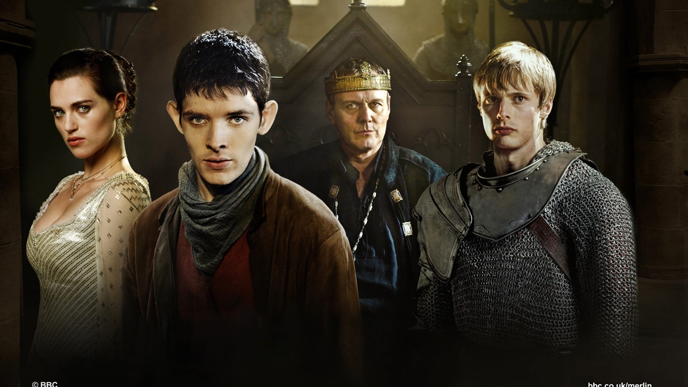 Merlin TV Series 梅林傳奇 電視連續劇 高清壁紙 #12 - 1366x768