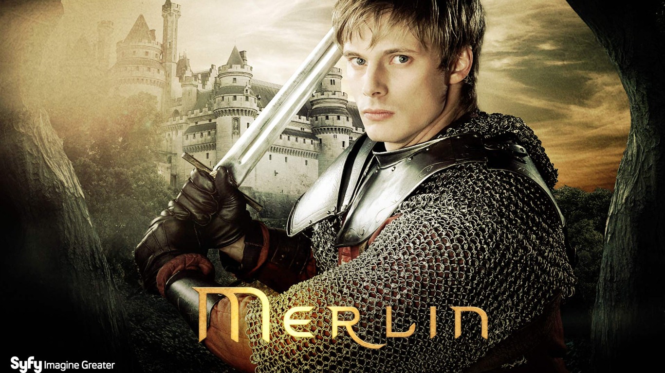 Merlin TV Series 梅林传奇 电视连续剧 高清壁纸29 - 1366x768