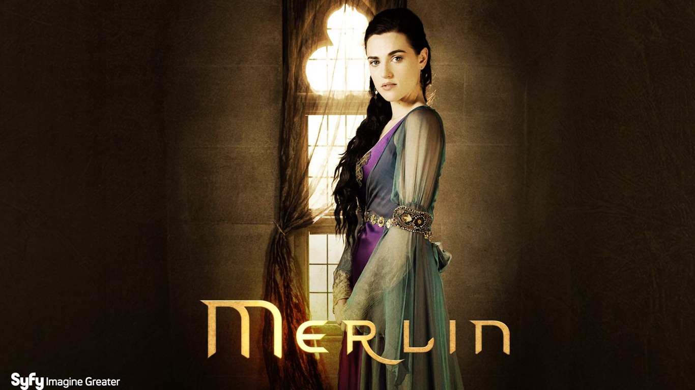 Merlin TV Series 梅林传奇 电视连续剧 高清壁纸35 - 1366x768