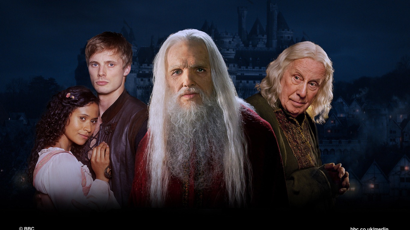 Merlin TV Series 梅林传奇 电视连续剧 高清壁纸38 - 1366x768