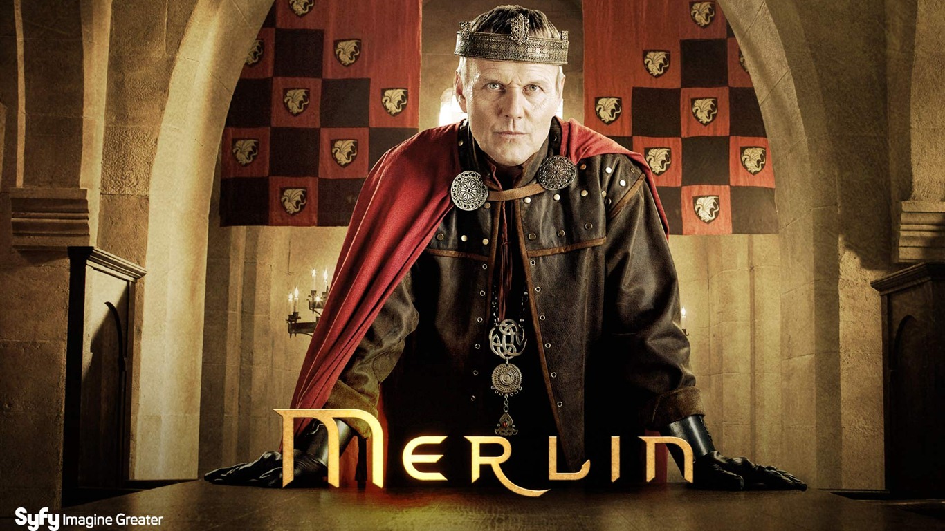 Merlin TV Series 梅林传奇 电视连续剧 高清壁纸42 - 1366x768