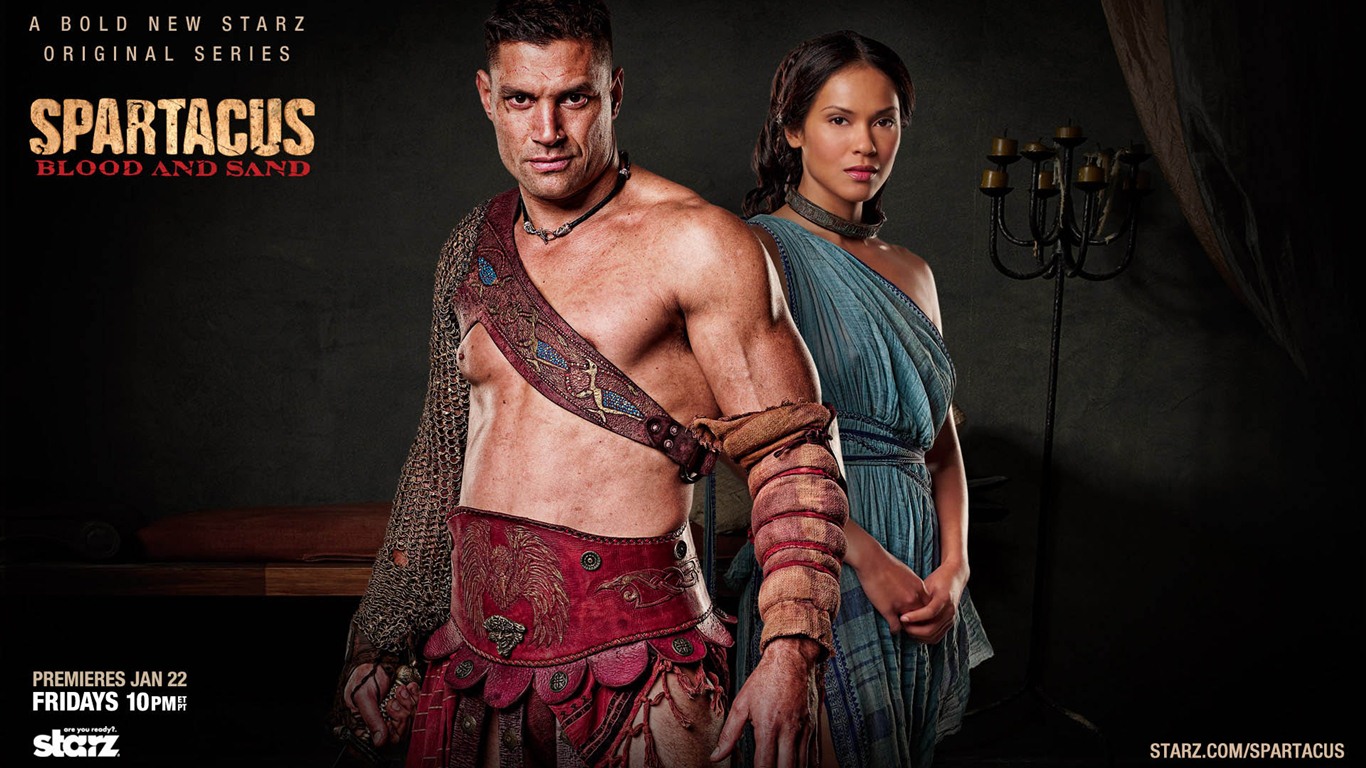 Spartacus: Blood and Sand HD tapety na plochu #4 - 1366x768