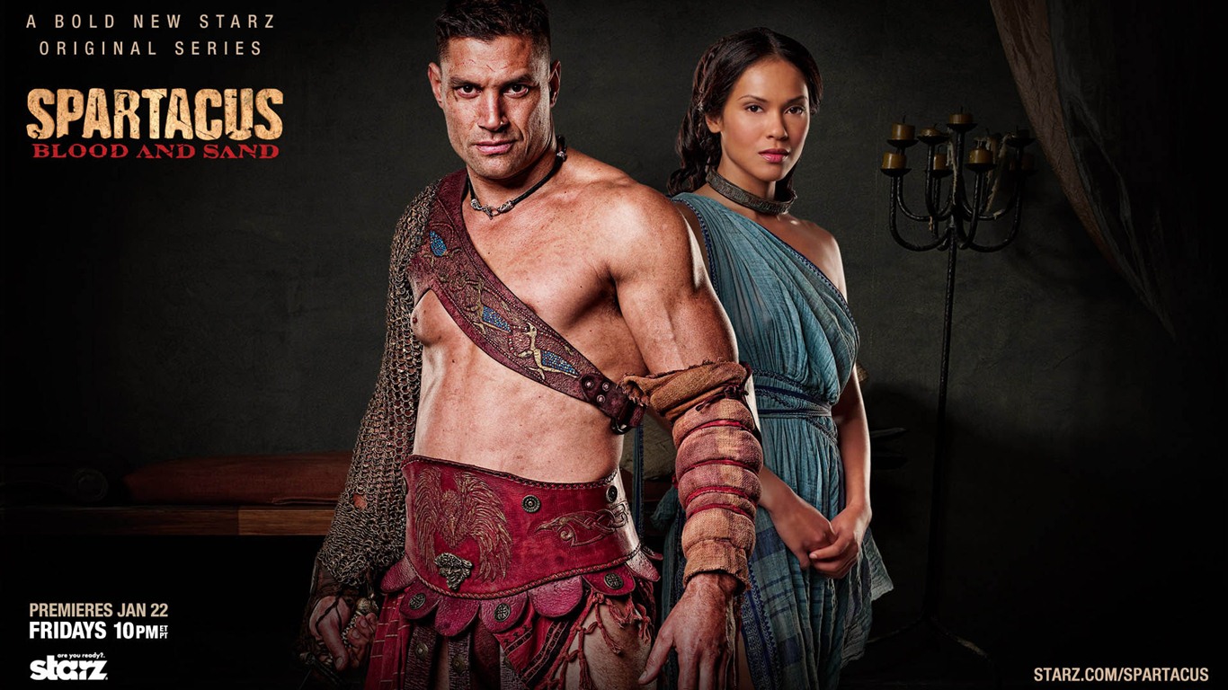Spartacus: Blood and Sand 斯巴達克斯：血與沙高清壁紙 #4 - 1366x768