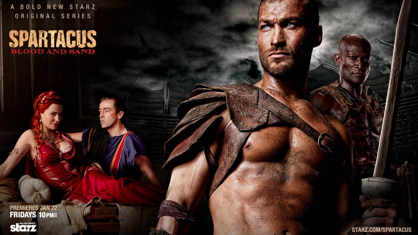 Spartacus: Blood and Sand 斯巴達克斯：血與沙高清壁紙 #7 - 1366x768