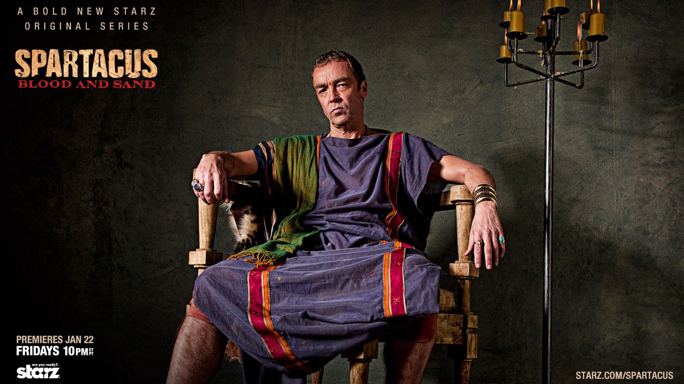 Spartacus: Blood and Sand 斯巴達克斯：血與沙高清壁紙 #12 - 1366x768
