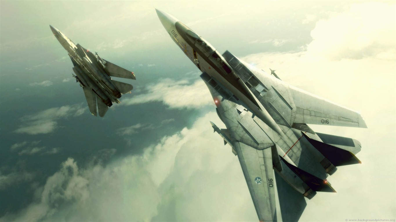 Ace Combat: Assault Horizon 皇牌空战7：突击地平线 高清壁纸6 - 1366x768