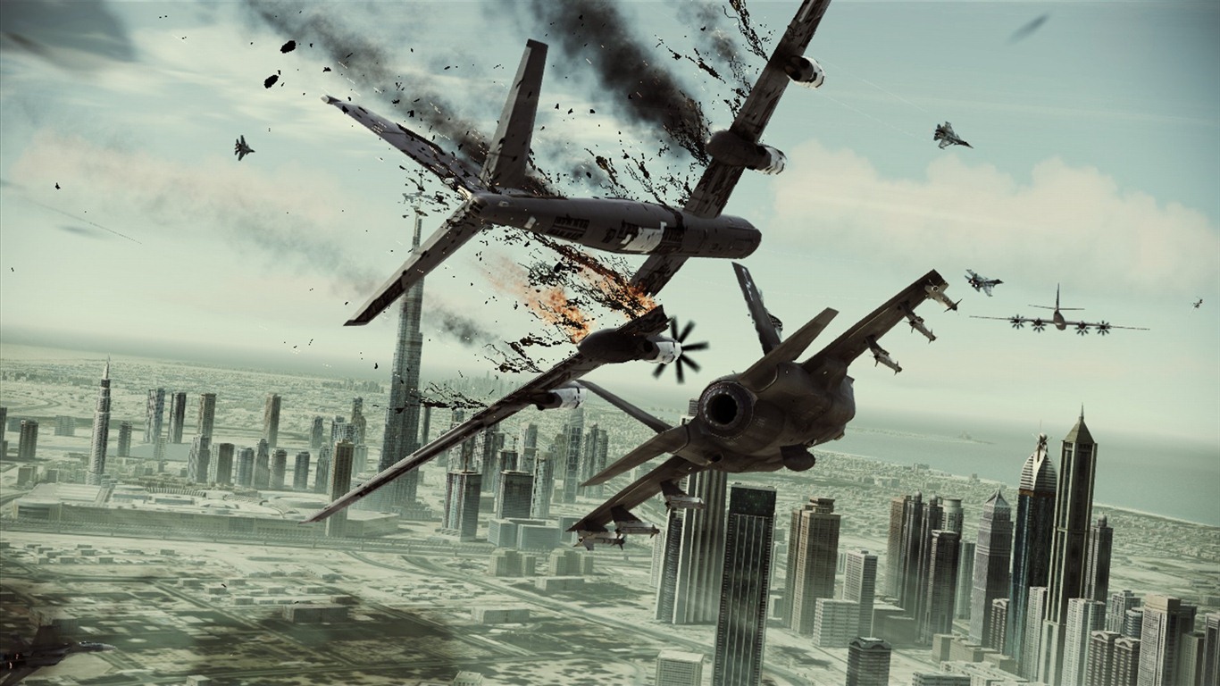 Ace Combat: Assault Horizo​​n 皇牌空戰7：突擊地平線高清壁紙 #18 - 1366x768