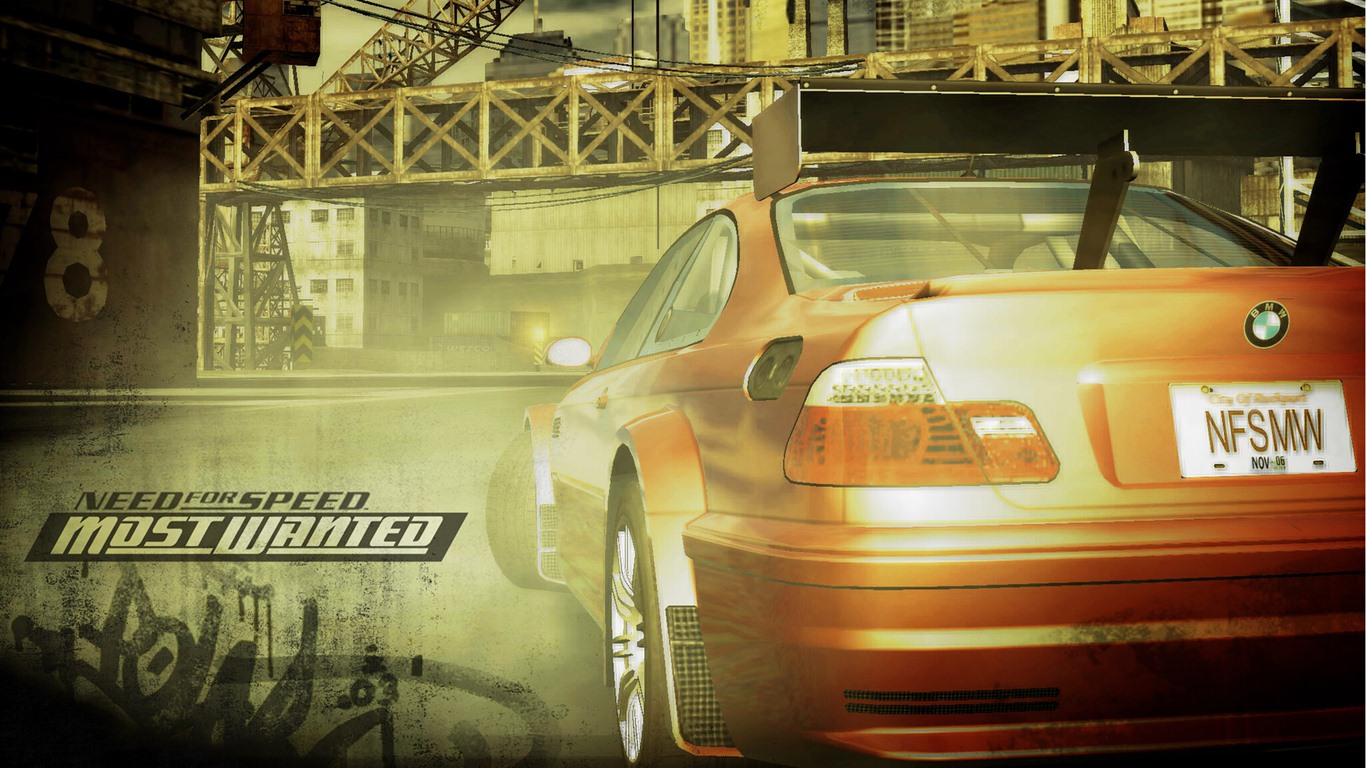 Need for Speed​​: nejžádanějších HD tapety #4 - 1366x768