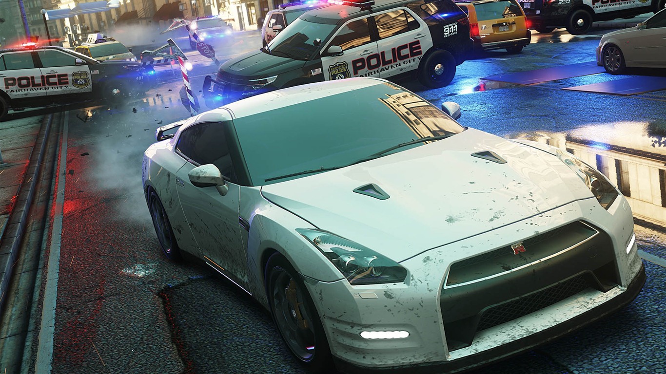 Need for Speed​​: Most Wanted 極品飛車17：最高通緝高清壁紙 #11 - 1366x768