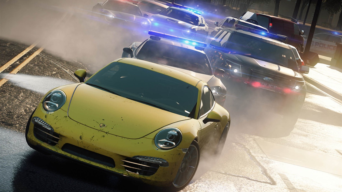 Need for Speed​​: Most Wanted 極品飛車17：最高通緝高清壁紙 #15 - 1366x768