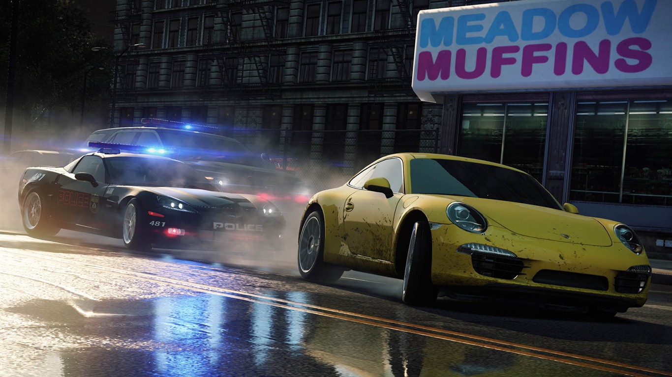 Need for Speed​​: Most Wanted 極品飛車17：最高通緝高清壁紙 #17 - 1366x768
