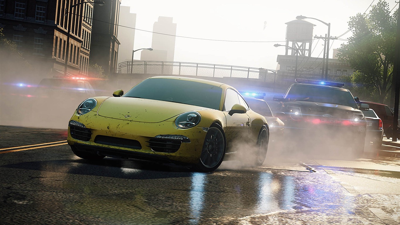 Need for Speed​​: Most Wanted 極品飛車17：最高通緝高清壁紙 #18 - 1366x768