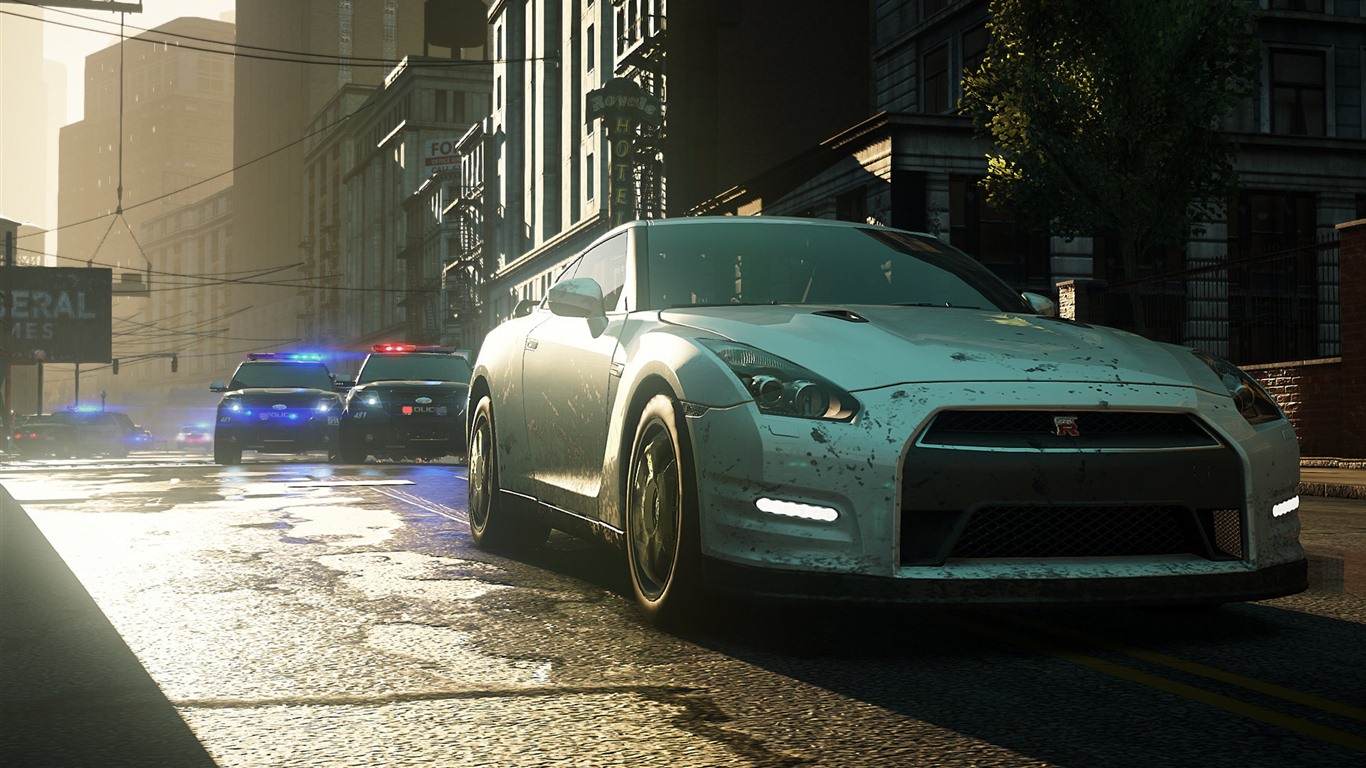 Need for Speed​​: Most Wanted 極品飛車17：最高通緝高清壁紙 #20 - 1366x768
