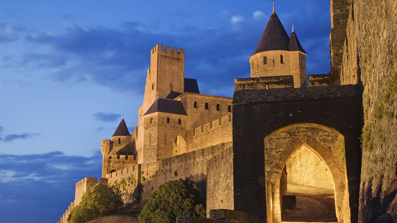 Windows 7 壁紙：歐洲的城堡 #4 - 1366x768