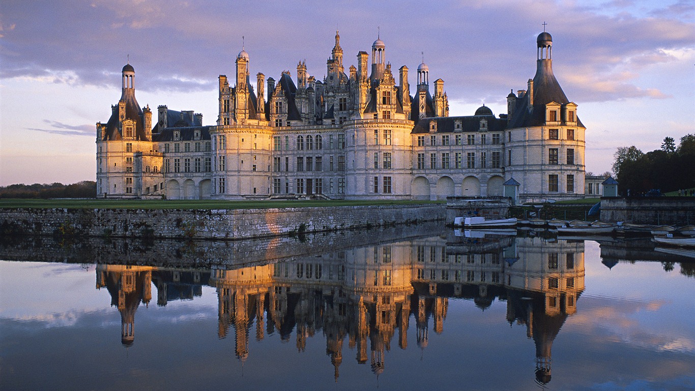 Windows 7 Wallpapers: Châteaux d'Europe #15 - 1366x768