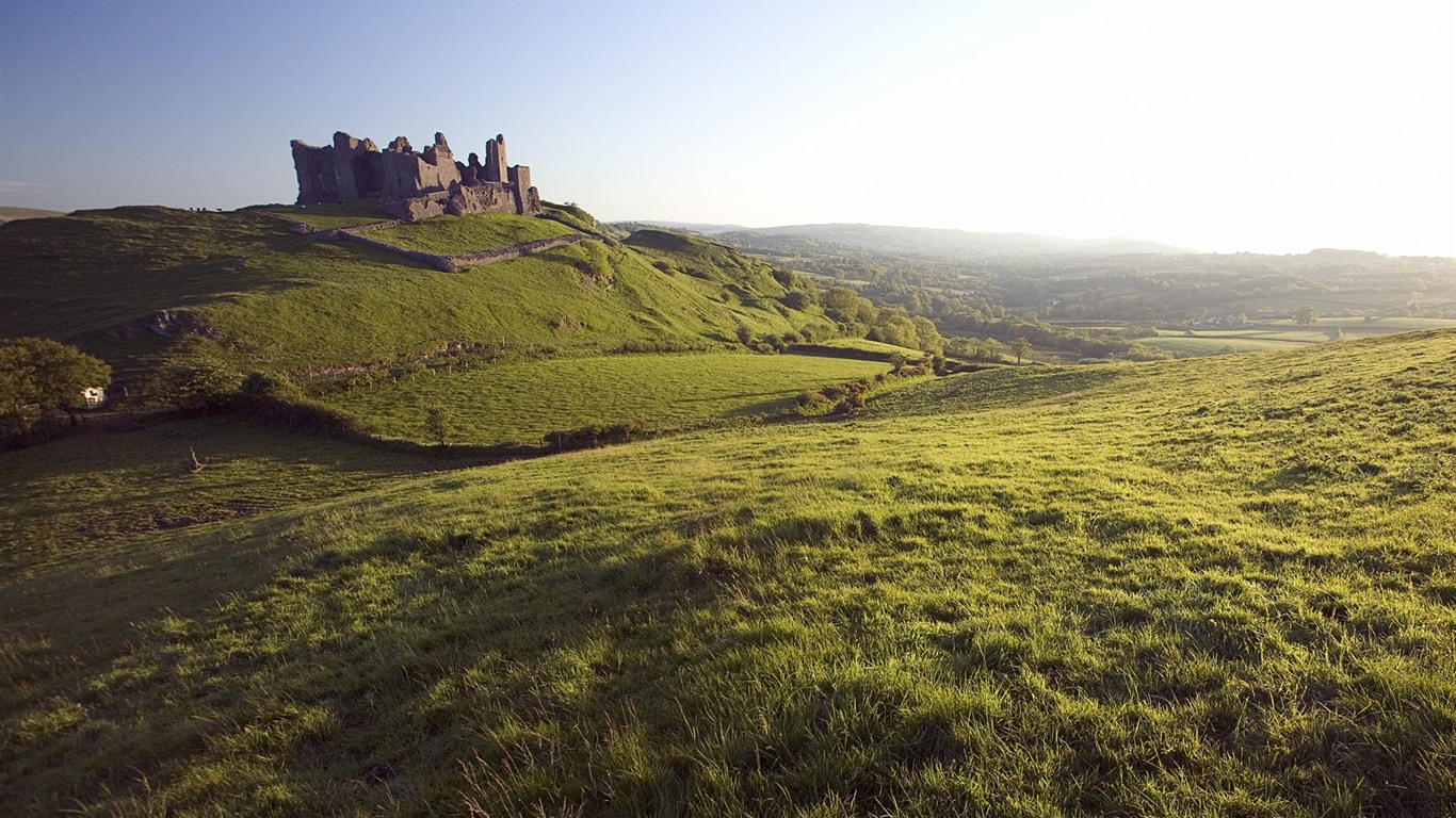 Windows 7 Wallpapers: Châteaux d'Europe #20 - 1366x768