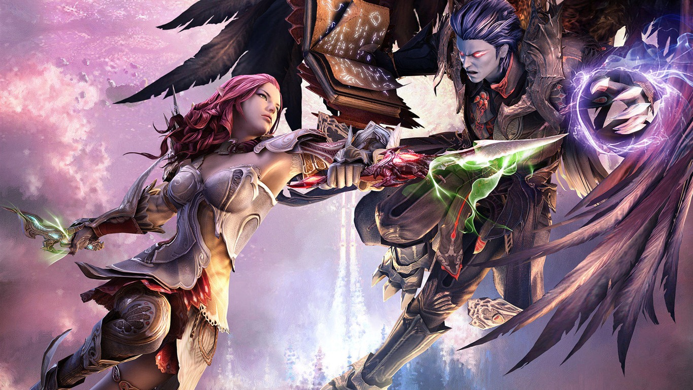 Aion krásné dívky HD Tapety na plochu (1) #3 - 1366x768