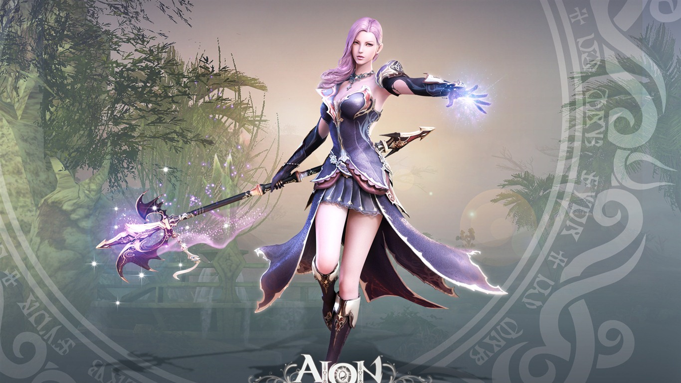 Aion krásné dívky HD Tapety na plochu (1) #4 - 1366x768