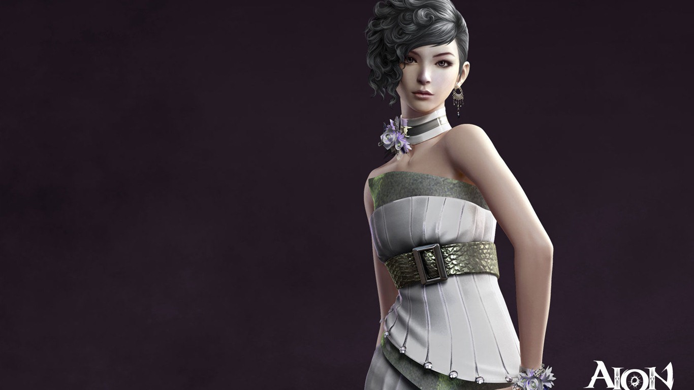 Aion beautiful girls HD wallpapers (2) #11 - 1366x768