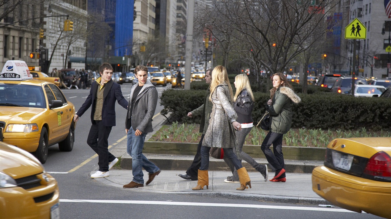 Gossip Girl HD fondos de pantalla #9 - 1366x768