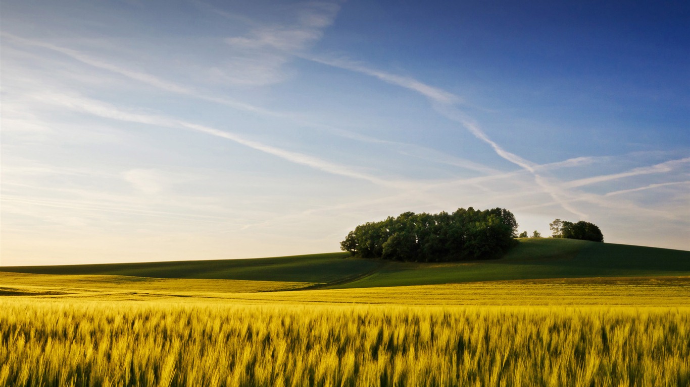 Windows 7 Wallpapers: allemand Paysages Photographie #12 - 1366x768