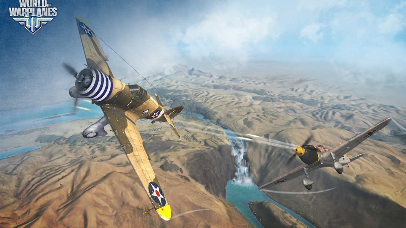 World of Warplanes 战机世界 游戏壁纸2 - 1366x768