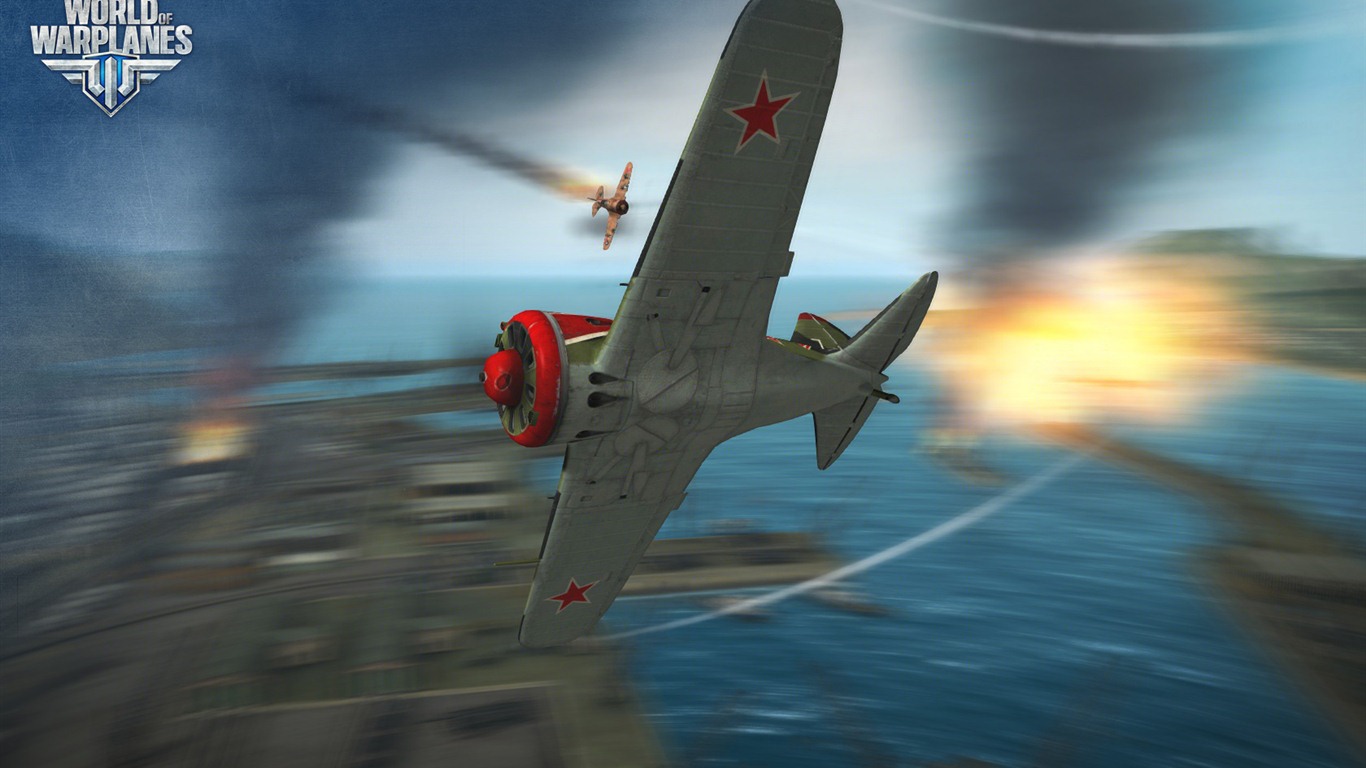 World of Warplanes 战机世界 游戏壁纸9 - 1366x768