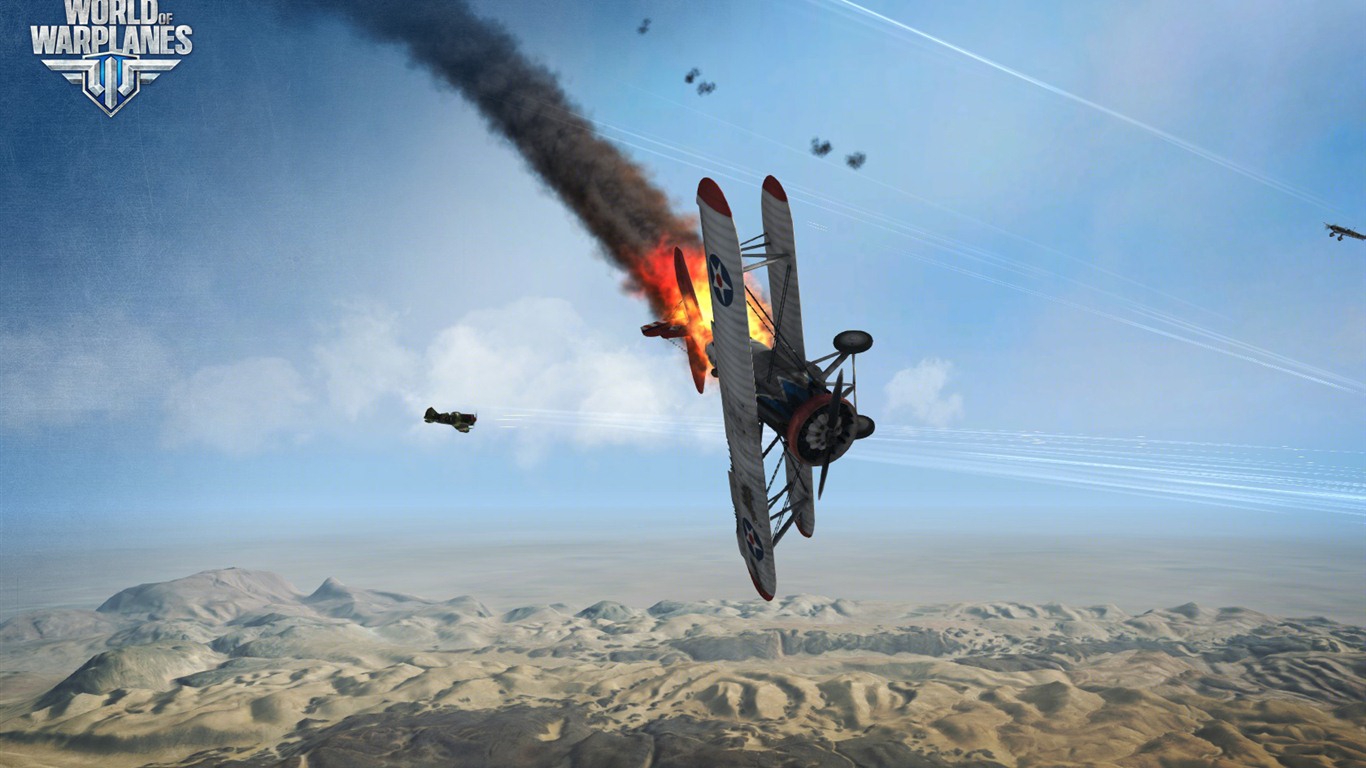World of Warplanes 戰機世界 遊戲壁紙 #13 - 1366x768