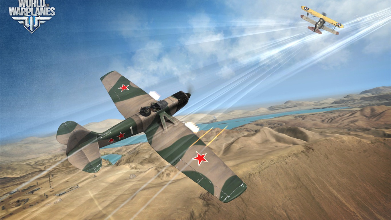 World of Warplanes 戰機世界 遊戲壁紙 #14 - 1366x768