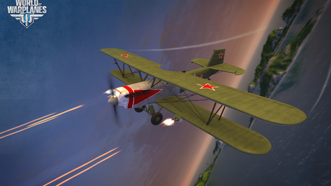 World of Warplanes 戰機世界 遊戲壁紙 #17 - 1366x768