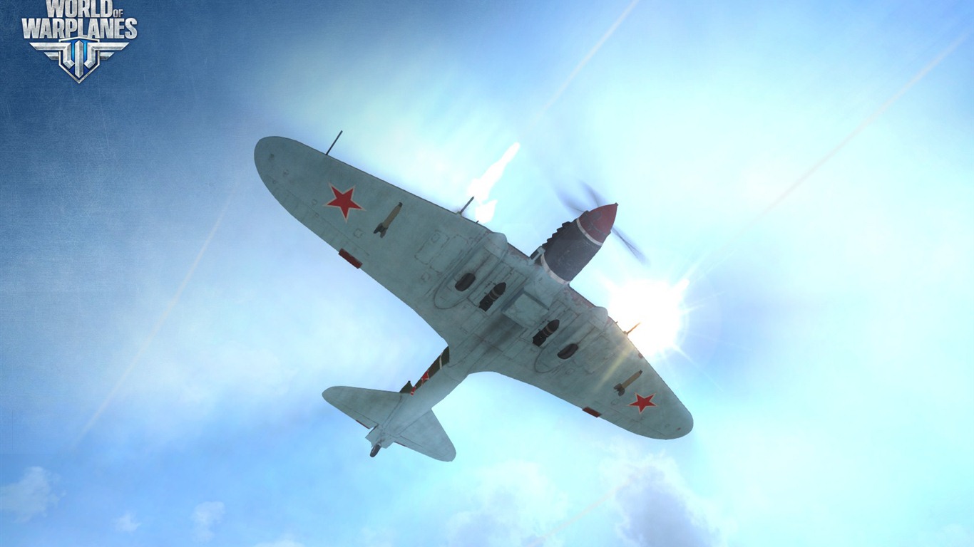 World of Warplanes game wallpapers #18 - 1366x768