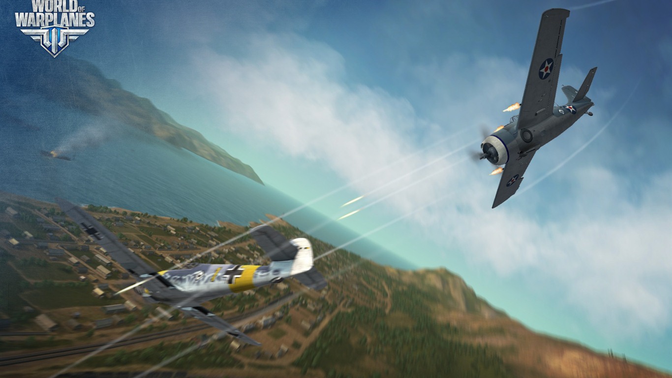 World of Warplanes 戰機世界 遊戲壁紙 #19 - 1366x768