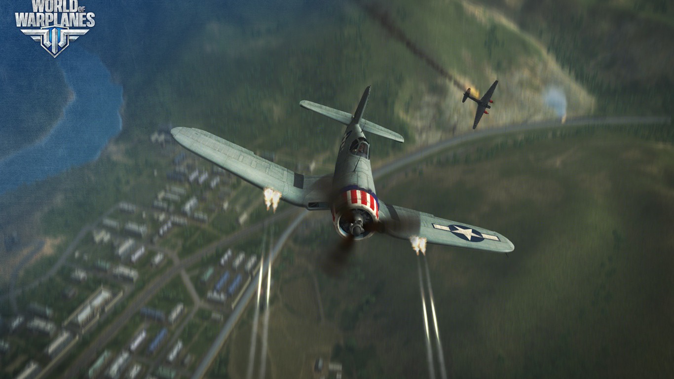 World of Warplanes 戰機世界 遊戲壁紙 #20 - 1366x768