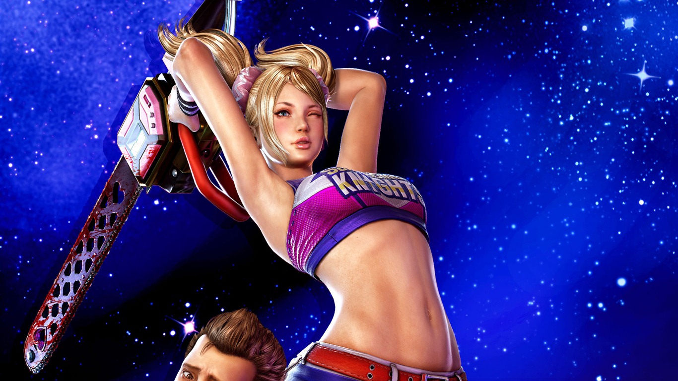 Lollipop Chainsaw 电锯甜心 高清壁纸6 - 1366x768