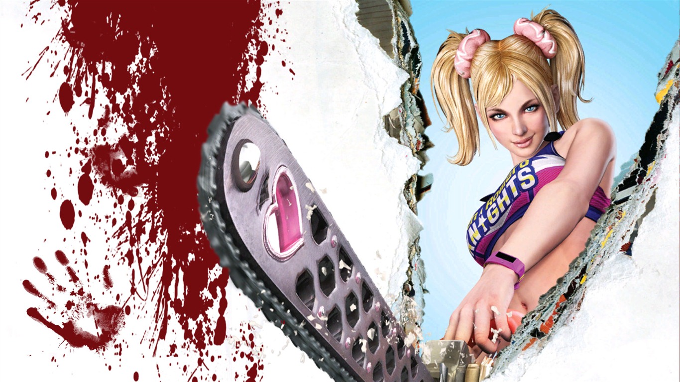 Lollipop Chainsaw fonds d'écran HD #11 - 1366x768