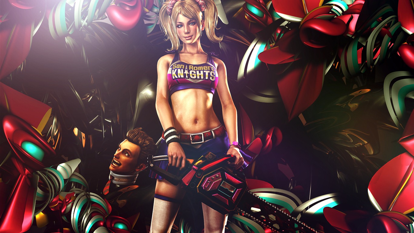 Lollipop Chainsaw 电锯甜心 高清壁纸12 - 1366x768