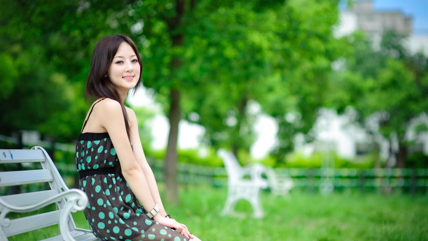 Taiwan fruit girl beautiful wallpapers (11) #18 - 1366x768