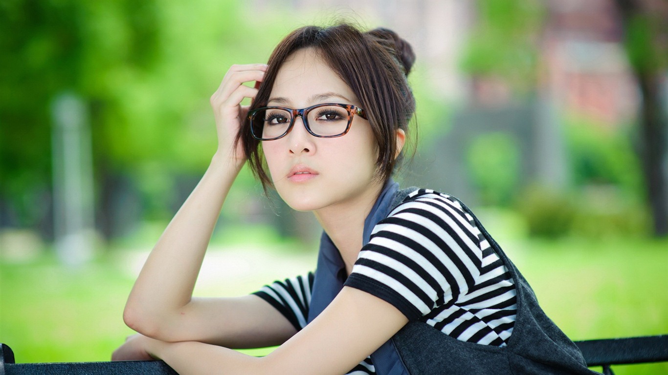 Taiwan fruit girl beautiful wallpapers (11) #20 - 1366x768