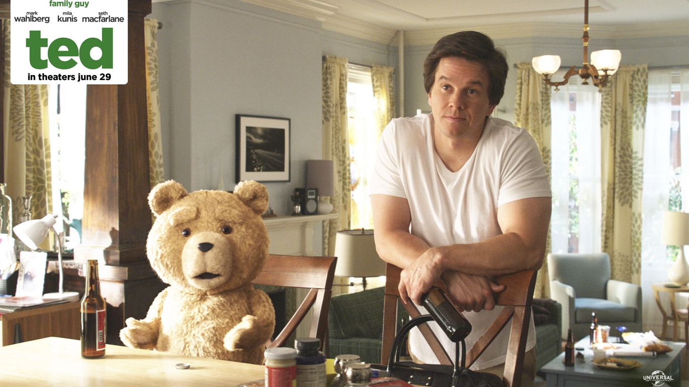 Ted 2012 泰迪熊2012 高清壁紙 #3 - 1366x768