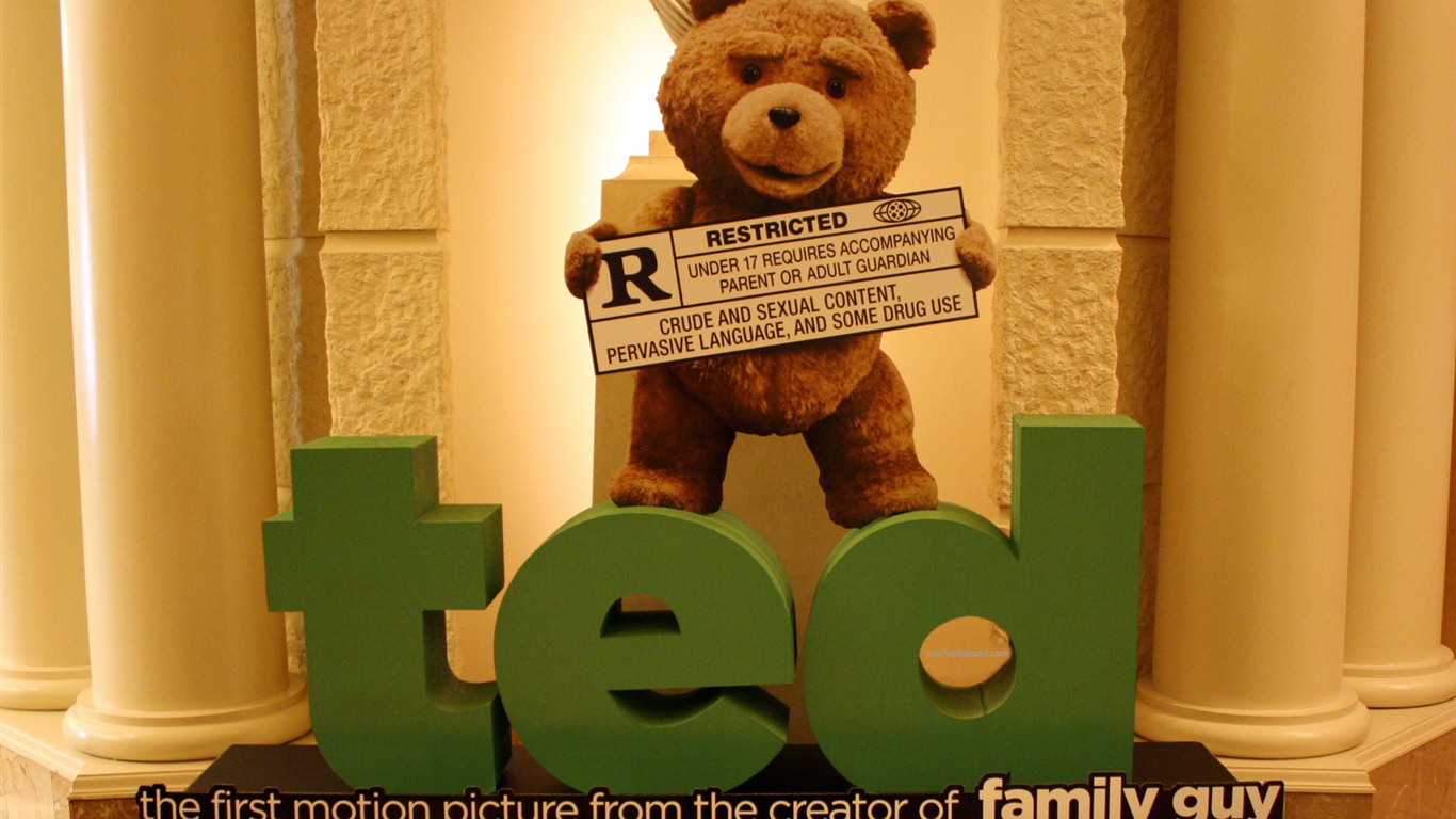Ted 2012 泰迪熊2012 高清壁紙 #7 - 1366x768