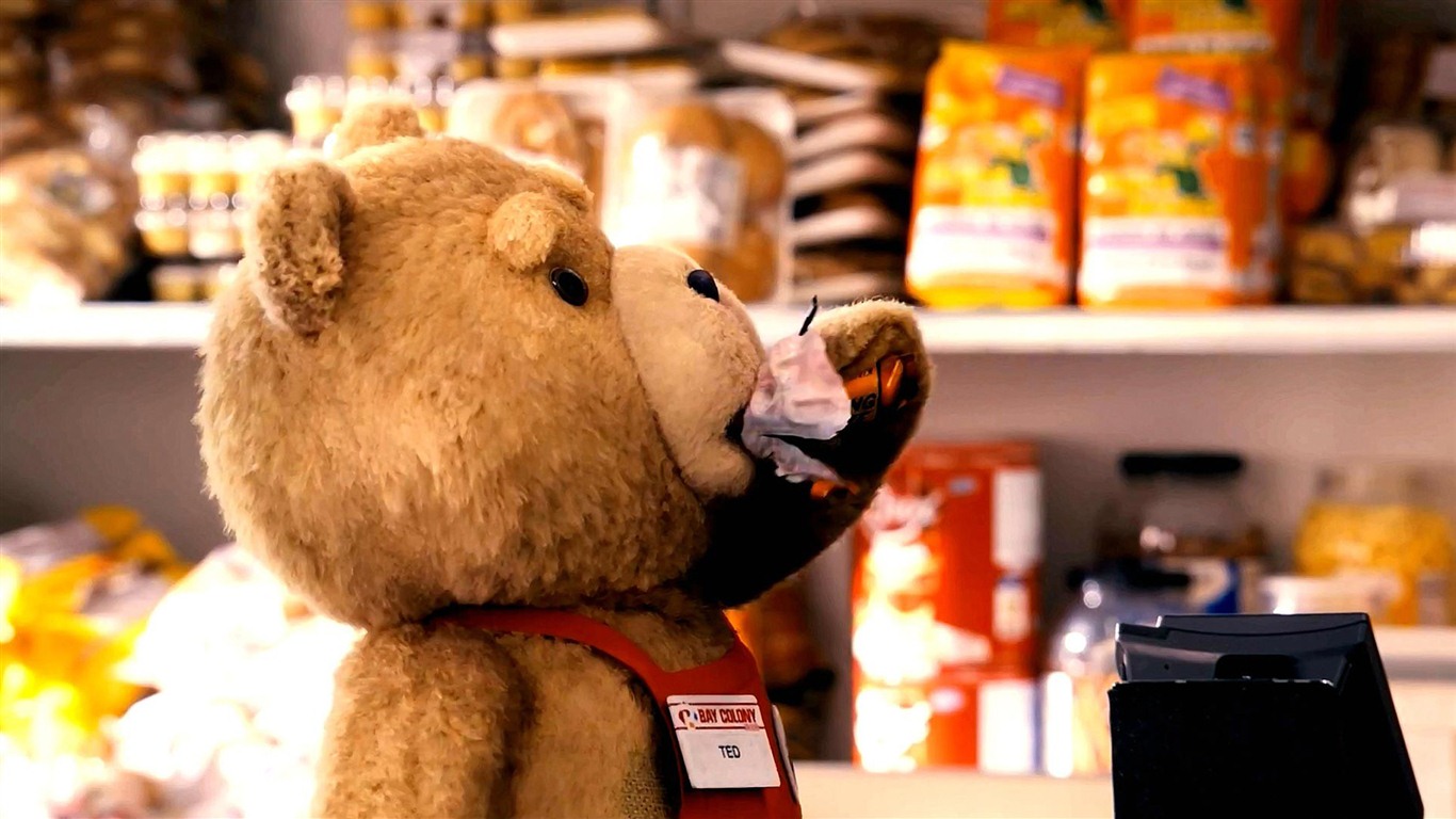 Ted 2012 泰迪熊2012 高清壁纸13 - 1366x768