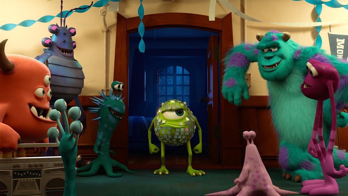 Monsters University 怪兽大学 高清壁纸14 - 1366x768