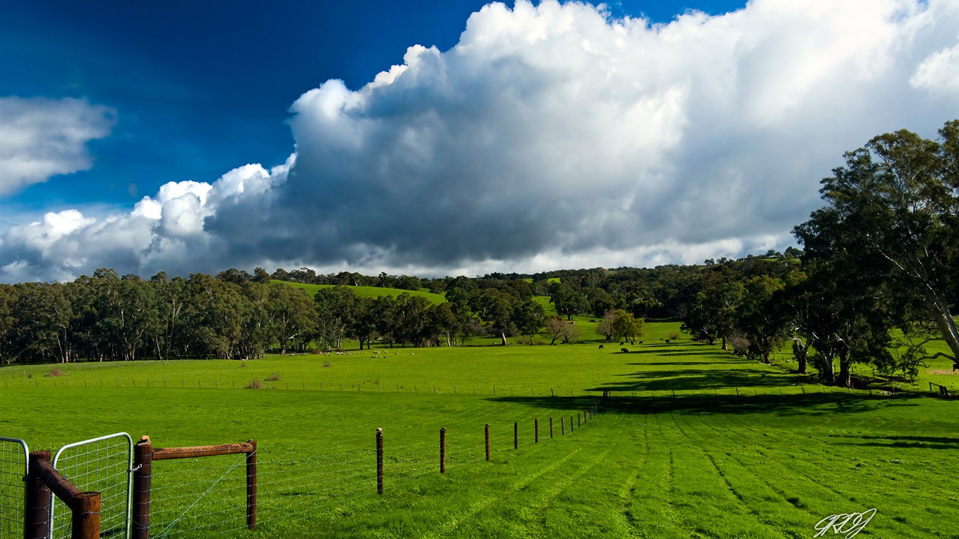 Hermosos paisajes de Australia fondos de pantalla de alta definición #2 - 1366x768