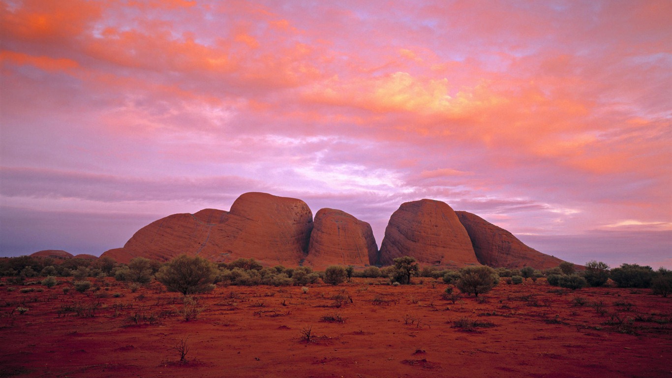 Beau paysage de fonds d'écran HD Australie #15 - 1366x768